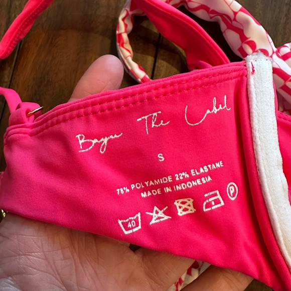 TWO Pink Bayu the Label Underwire Tops sz Small - Picture 5 of 6